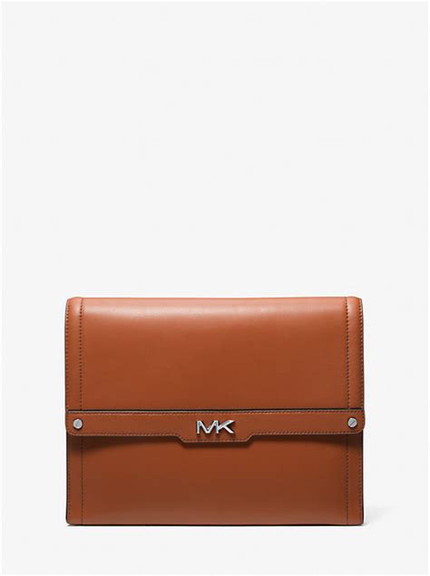 Varick Leather Document Holder 